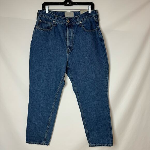 EVERLANE The Curvy 90s Cheeky Jean Medium Blue Size 32 NWT - Picture 3 of 7